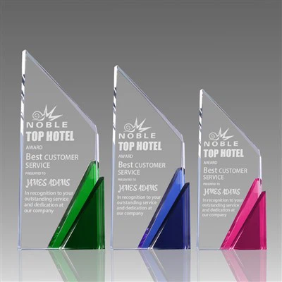 Prix ​​de congé de leadership personnalisé Crystal Trophy Award