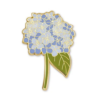 Épingle à revers à fleurs en or